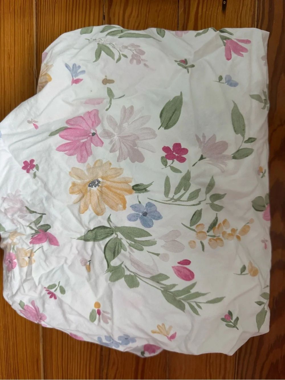 Pottery Barn Kids Floral Cribsheet